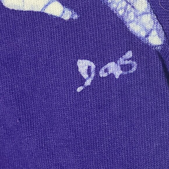 Vintage 90s Oneita Purple Mountian/Nature Medium T-Shirt Single Stitch USA - Picture 5 of 6